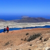 Zdjęcie z Hiszpanii - Widok na wyspę La Graciosa z okolic punktu widokowego Mirador del Río.