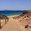 Zdjęcie z Hiszpanii - Plaża Papagaya - jedna z najpiękniejszych plaż na Lanzarote.