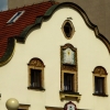 Zdjęcie z Polski - zegar słoneczny z 1736 r. na jednej z kamieniczek 