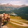 Zdjęcie ze Szwajcarii - Góry otaczające St Moritz