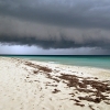 Zdjęcie z Kuby - Plaża na Cayo Coco-idzie burza...