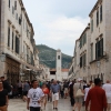 Zdjęcie z Chorwacji - Stradun - w tle Wieża Zegarowa