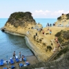 Zdjęcie z Grecji - ciekawa plaża, jednak dość uczęszczana nawet tego dnia : 01/10/2017