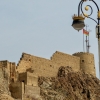 Zdjęcie z Omanu - niewielki Fort Muttrah góruje nad Cornichem