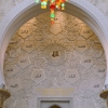 Zdjęcie z Zjednoczonych Emiratów Arabskich - namalowane złotem wersety koranu, gdzie zastosowano pismo kufickie