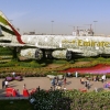 Zdjęcie z Zjednoczonych Emiratów Arabskich - ukwiecony airbus A380 w skali 1:1 - to już tylko tutejszy wynalazek :)