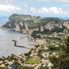 Zdjęcie z Włoch - widok na wyspę z willi Axela Munthe - "San Michele"