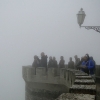 Zdjęcie z Włoch - Erice - punkt widokowy na zamku. Może trzeba było zapalić lampę ;))