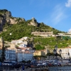 Zdjęcie z Włoch - ten stary cmentarz widać już z oddali dopływając do Amalfi...