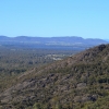 Zdjęcie z Australii - Widok na jezioro Lake Bellfield ze szczytu Chatauqua Peak