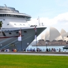 Zdjęcie z Australii - Sydney, nasz statek Carnival Legend na tle sydneyskiej Opery