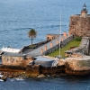 Zdjęcie z Australii - Mijamy Fort Denison