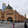 Zdjęcie z Australii - Dworzec Kolejowy Flinders Street z 1909 roku