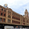 Zdjęcie z Australii - Dworzec Kolejowy Flinders Street z 1909 roku