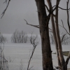 Zdjęcie z Australii - Jezioro Lake Bellfield w strugach deszczu
