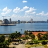 Zdjęcie z Kuby - widok na Hawanę i Malecon z jednego z Fortów