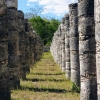 Zdjęcie z Meksyku - Kolumnada przy Templo de los Guerreros