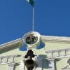 Zdjęcie z Meksyku - detal frontonu Palacio de Gobierno
