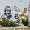 Zdjęcie z Meksyku - zbliżamy się do murów Campeche...