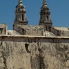Zdjęcie z Meksyku - fragment zachowanych murów obronnych miasta