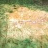 Zdjęcie z Meksyku - makieta przedstawiająca mapę plastyczną Teotihuacan