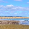 Zdjęcie z Australii - Na klifie w oddali zabudowania miasteczka Port Willunga