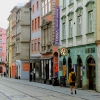 Zdjęcie z Czech - Podziwiamy piękne, kolorowe kamienice.