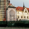 Zdjęcie z Czech - Niestety, trwa remont przepięknego gotyckiego Ratusza na Górnym Rynku.