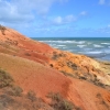 Zdjęcie z Australii - Slonce ozywia kolory klifow