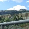 Zdjęcie z Włoch - od tego XIXw. hotelu zaczęła się zimowa turystyka