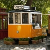 Zdjęcie z Portugalii - taka budka z lodami jako tramwaj 😜