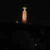 Zdjęcie z Portugalii - górujący nad Lizboną Christo Rei czuwa nad miastem  i nocą....