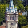 Zdjęcie z Portugalii - wieża budynku Camara Municipal de Sintra zawiera elementy stylu neomanuelińskiego