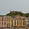 Zdjęcie z Włoch - górujący nad Bosą zamek Malaspina