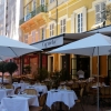 Zdjęcie z Francji - w oczekiwaniu na klientów..., te bardzo eleganckie i drogie restauracje z białymi obrusami 