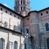 Zdjęcie z Francji - potężne mury Saint Sernin 