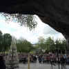 Zdjęcie z Francji - widok z wnętrza Grotte de Massabielle