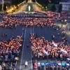 Zdjęcie z Francji - pod Bazylika zbierają się wierni; my poszłyśmy tam głównie z powodu