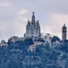 Zdjęcie z Hiszpanii - na wzgórzu Tibidabo wznosi się Templo Expiatorio del Sagrado Corazon - kościół Najświętszego Serca