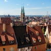 Zdjęcie z Niemiec - z zamkowego wzgórza roztacza się piękna panorama na Norymbergę...