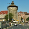 Zdjęcie z Niemiec - Neutorturm to stara, renesansowa  brama w północno-zachodniej części murów miejskich Norymbergi,