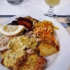 Zdjęcie z Polski - jeszcze służbowy lunch i można się udać na sjestę:)) 