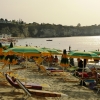 Zdjęcie z Włoch - późne popołudnie, teraz można odpocząć na plaży i od upału i tłumków