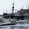 Zdjęcie z Portugalii - razem z nami szykuje się też "Santa Maria" (ale na nią nie było już biletów)