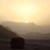 Zdjęcie z Jordanii - wschod slonca Wadi rum
