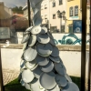 Zdjęcie z Portugalii - ceramiczna suknia z talerzy:)) 