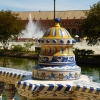 Zdjęcie z Hiszpanii - la Plaza de Espa?a en Sevilla powstał w 1929 r. celowo na 