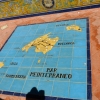 Zdjęcie z Hiszpanii - za pomocą płytek azulejos ułożono tu mapy wszystkich prowincji Hiszpanii łącznie z wyspami :