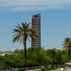 Zdjęcie z Hiszpanii - stoi tu (jak jeden ząb u szczerbatego) górująca nad okolicą: Sevilla Tower znana jako : Pelli Tower;
