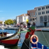 Zdjęcie z Portugalii - pływanie moliceiros po kanałach Aveiro- to główna atrakcja tego miasteczka